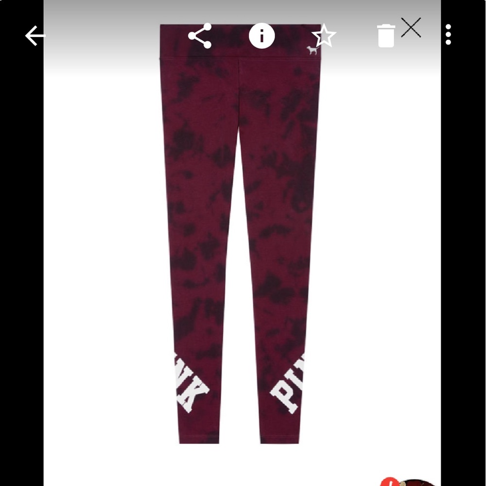 Vs the dye leggings small NWT
